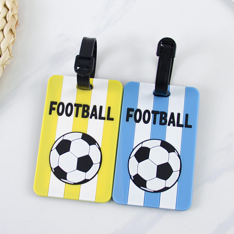 Football-Themed Luggage Tag LoungeYard — product view 2