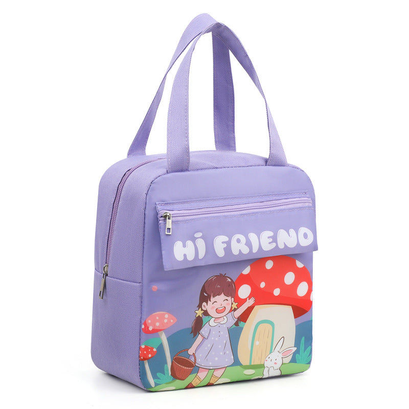 Cartoon-Themed Insulated Lunch Bag LoungeYard — product view 1