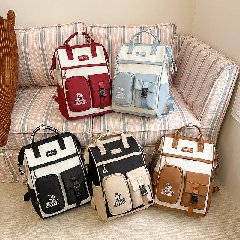 Versatile Multi-Pocket Travel Backpack LoungeYard — product view 1