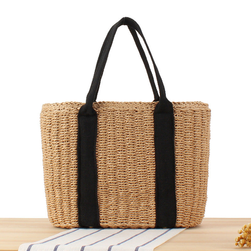 Stylish Braided Tote Bag LoungeYard — product view 7