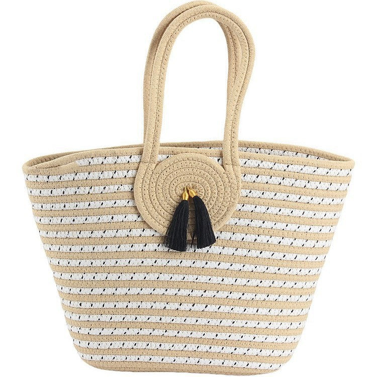Crochet basket bag LoungeYard — product view 3