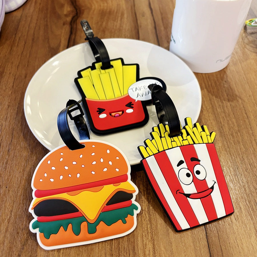 Fun Fast Food Luggage Tag LoungeYard — product view 5