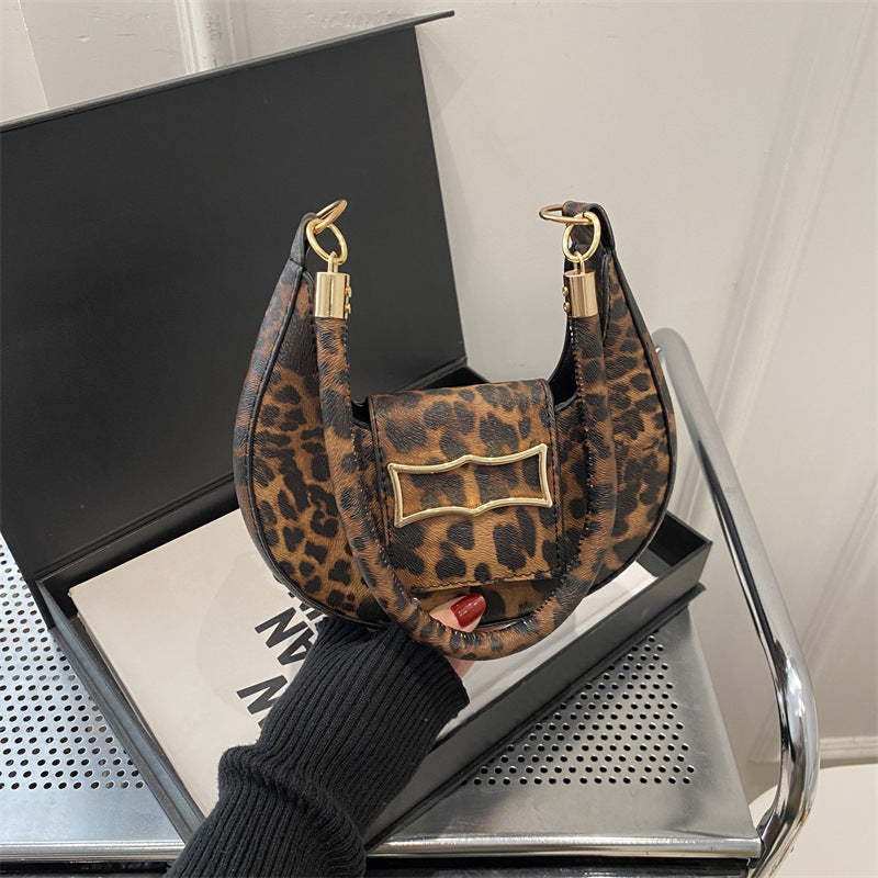 Stylish Leopard Print Handbag LoungeYard — product view 7