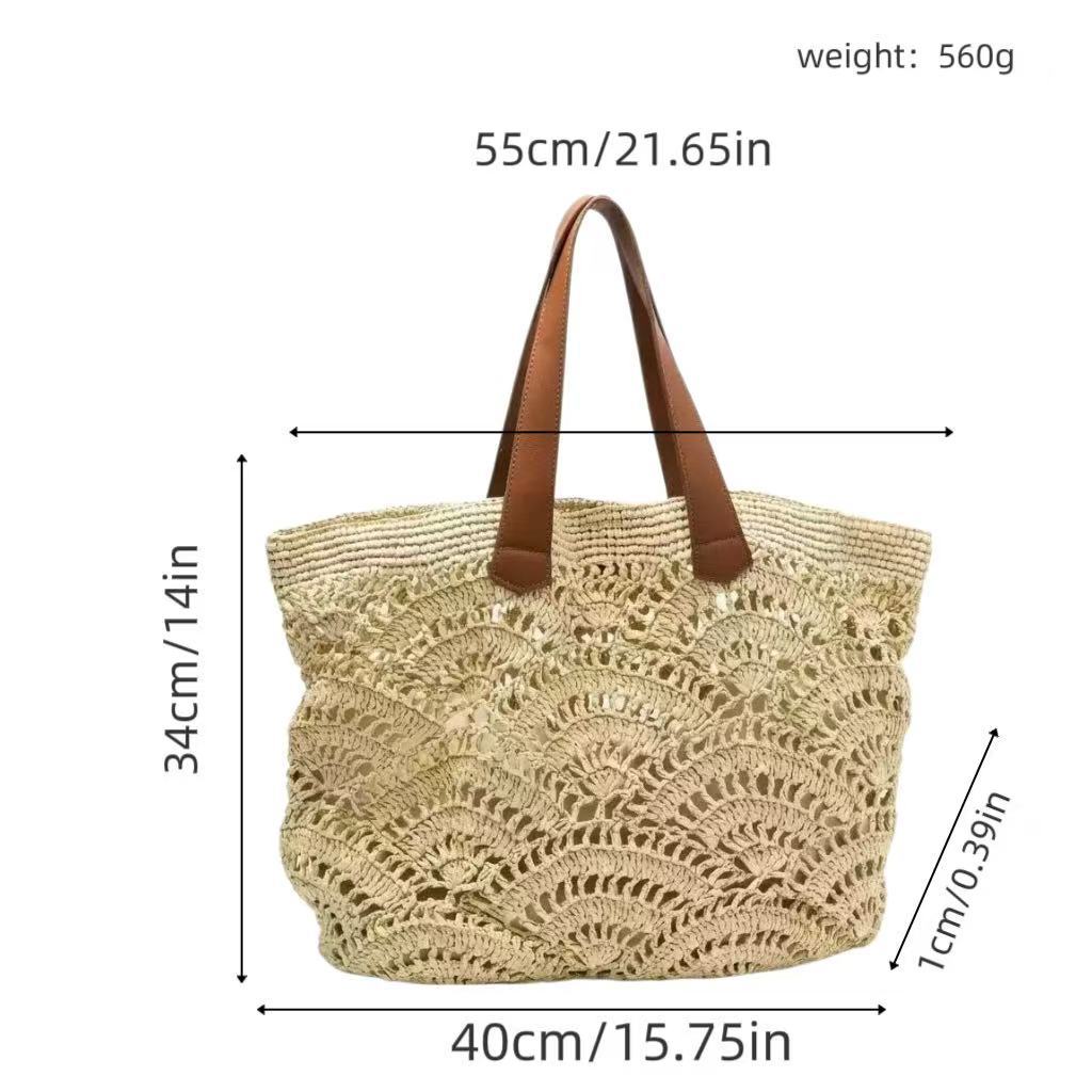 Handmade net basket bag LoungeYard — product view 5