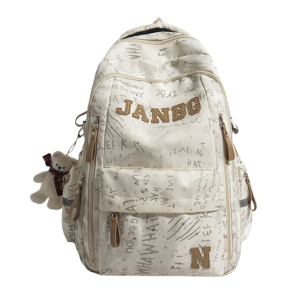 Spacious Multi-Pocket Rucksack LoungeYard — product view 5