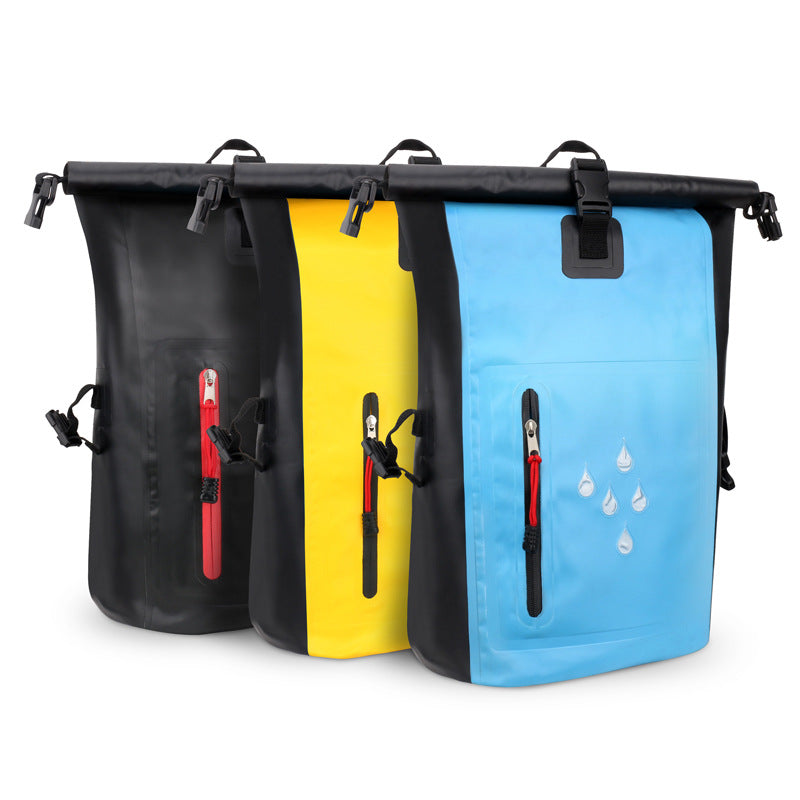 Unisex Waterproof Backpack Bag with Practical Compartments LoungeYard — product view 2