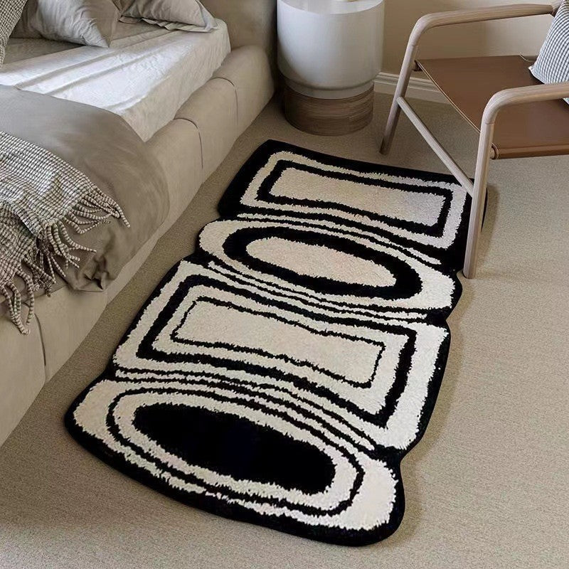 Abstract Geometric Area Rug Bowlift — product view 1