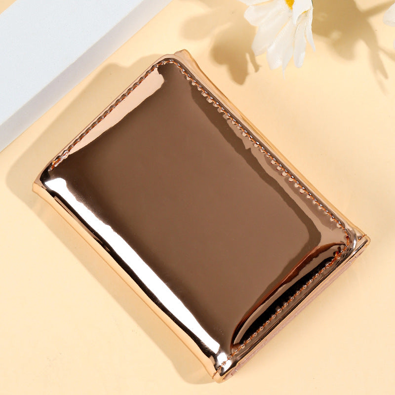Glossy Patent Leather Wallet — product view 3