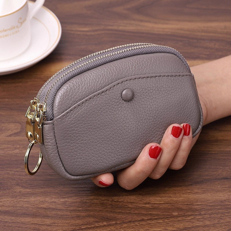 Compact Leather Coin Pouch LoungeYard — product view 2