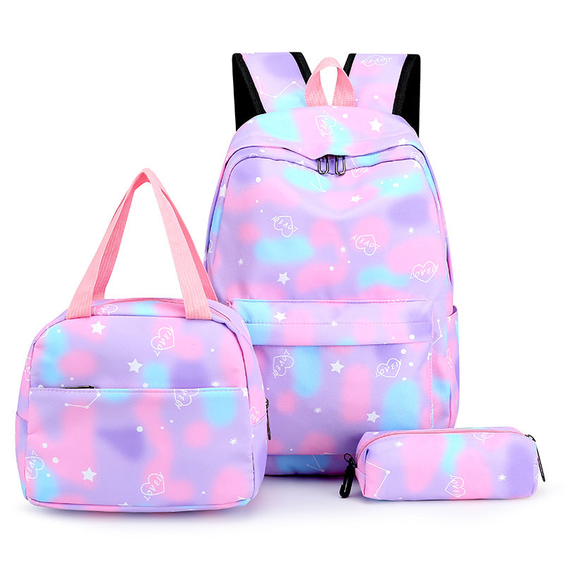 Colorful Multi-Piece Backpack Set LoungeYard — product view 4