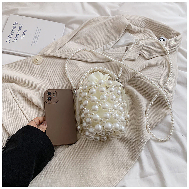 Pearl-Embellished Mini Bag — product view 4