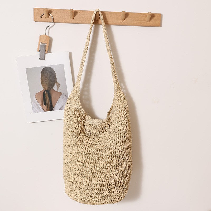 Handmade knitted bag LoungeYard — product view 2
