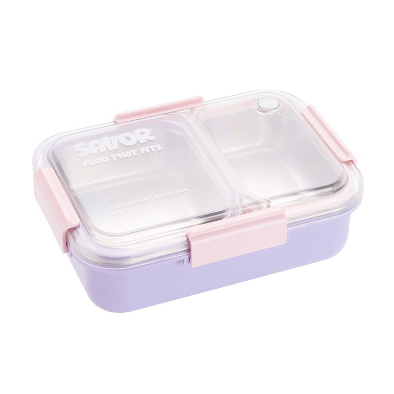 Dual-Compartment Food Storage Container — product view 3