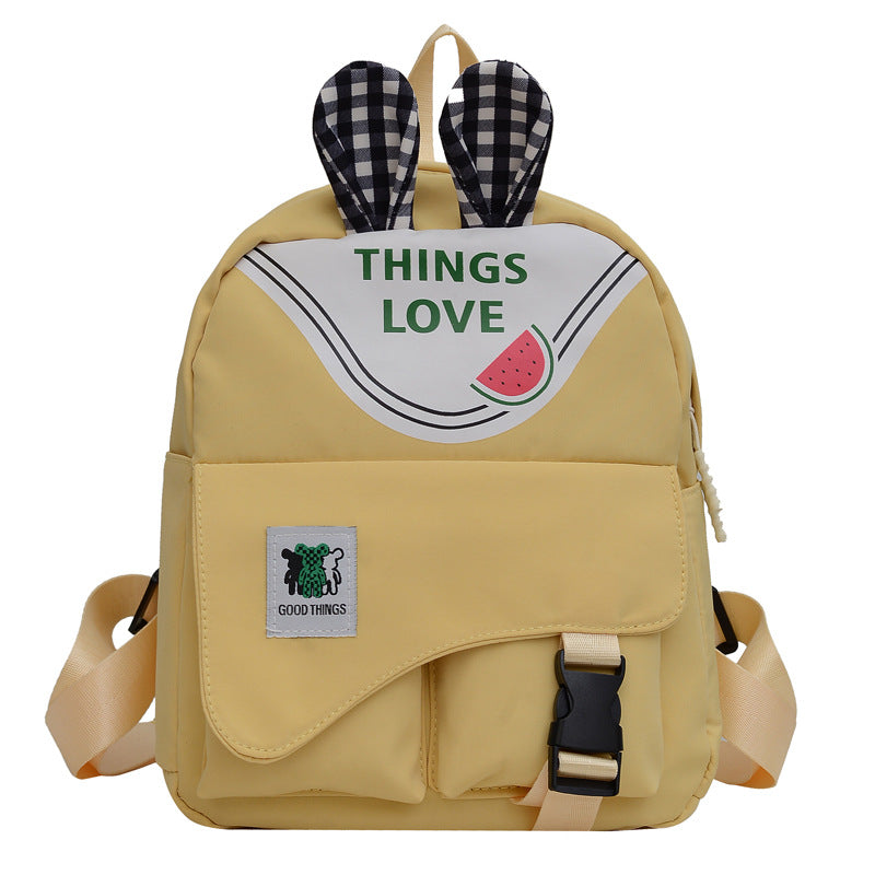 Cute Bunny Ear Mini Backpack LoungeYard — product view 5