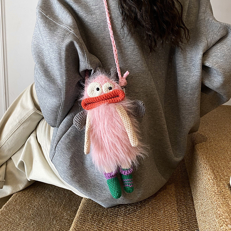 Cute Crochet Fairy Plush Bag — product view 4