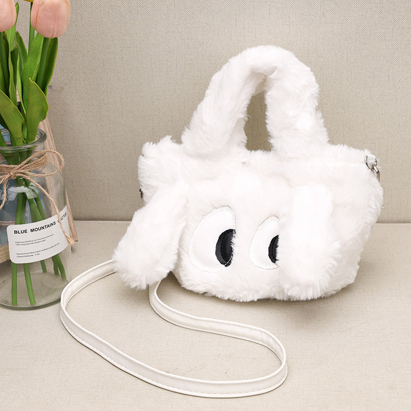 Cute Animal-themed Plush Handbag — product view 4