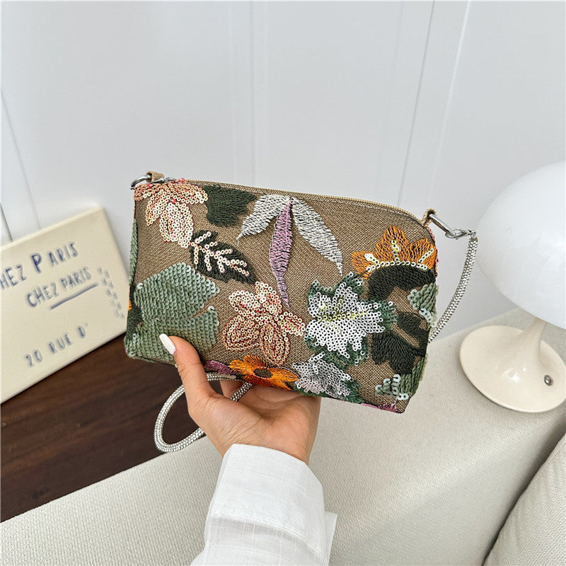 WoFloral Embellished Clutch Purse LoungeYard — product view 6