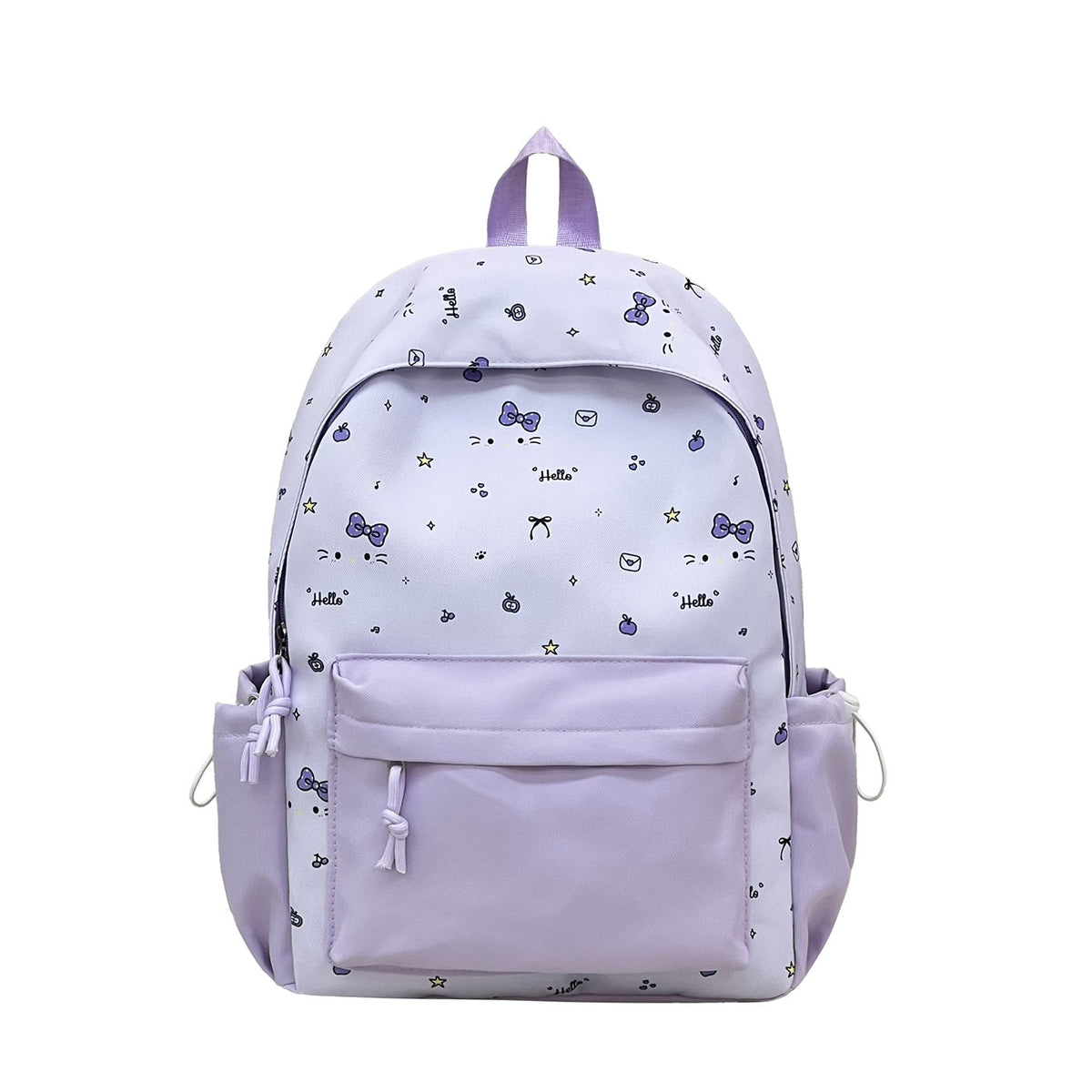 Cute Cartoon-Printed Backpack — product view 1
