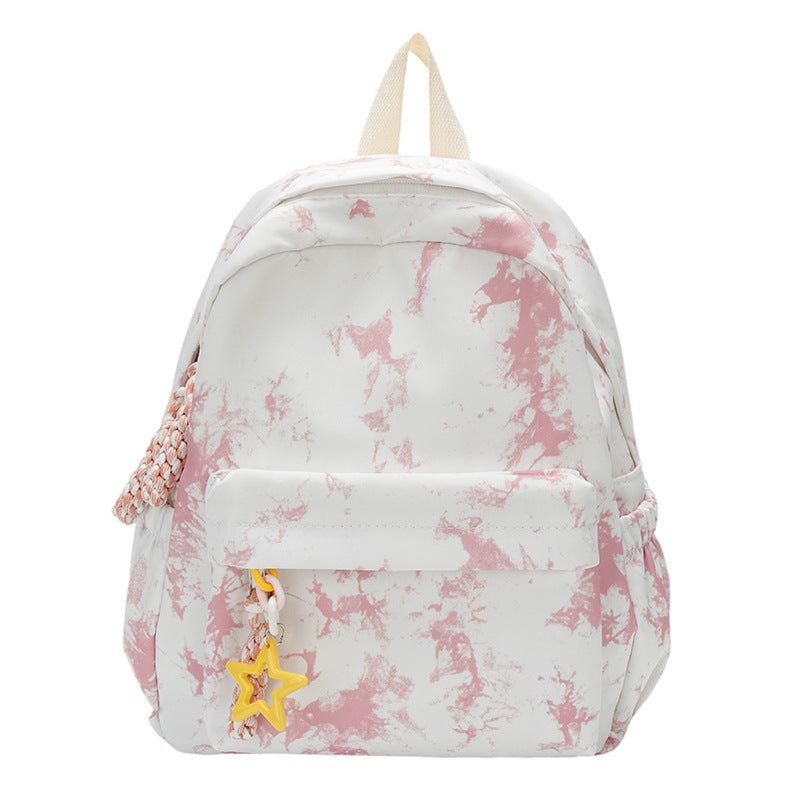 Stylish Marble Print Backpack — product view 4