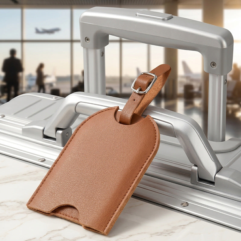 Leather Luggage Tag LoungeYard — product view 1