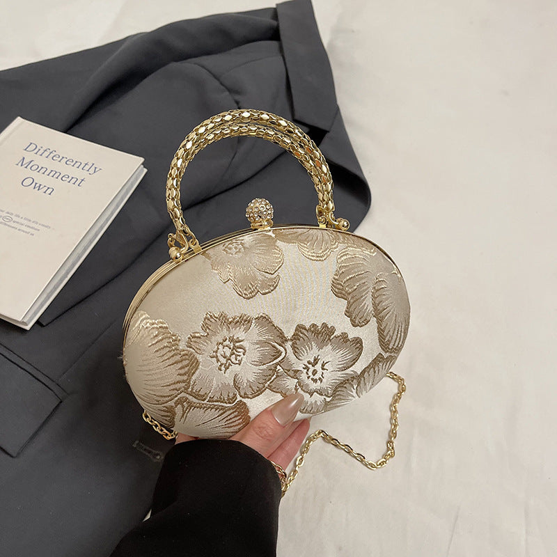Elegant Floral Evening Clutch LoungeYard — product view 6