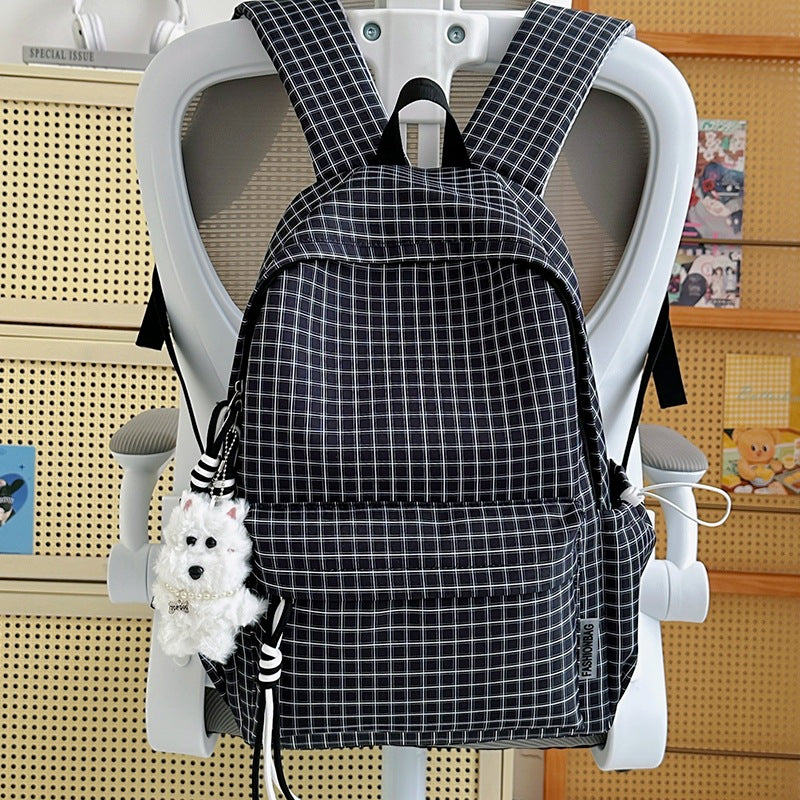 Geometric Patterned Lightweight Backpack — product view 2