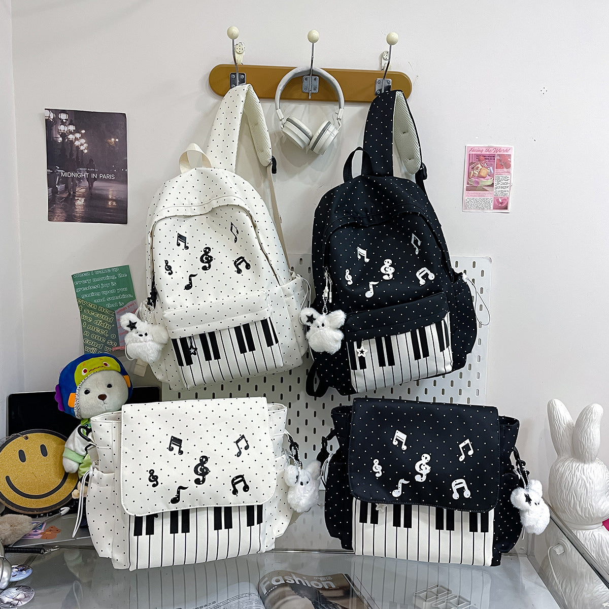 Musical-Themed Backpack LoungeYard — product view 4