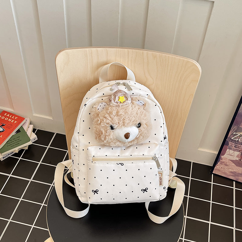 Cute Plush Top Handle Backpack — product view 2