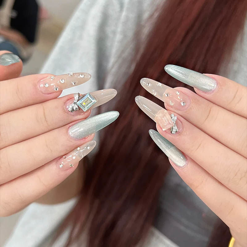 Glittering Acrylic Nail Extensions — product view 3