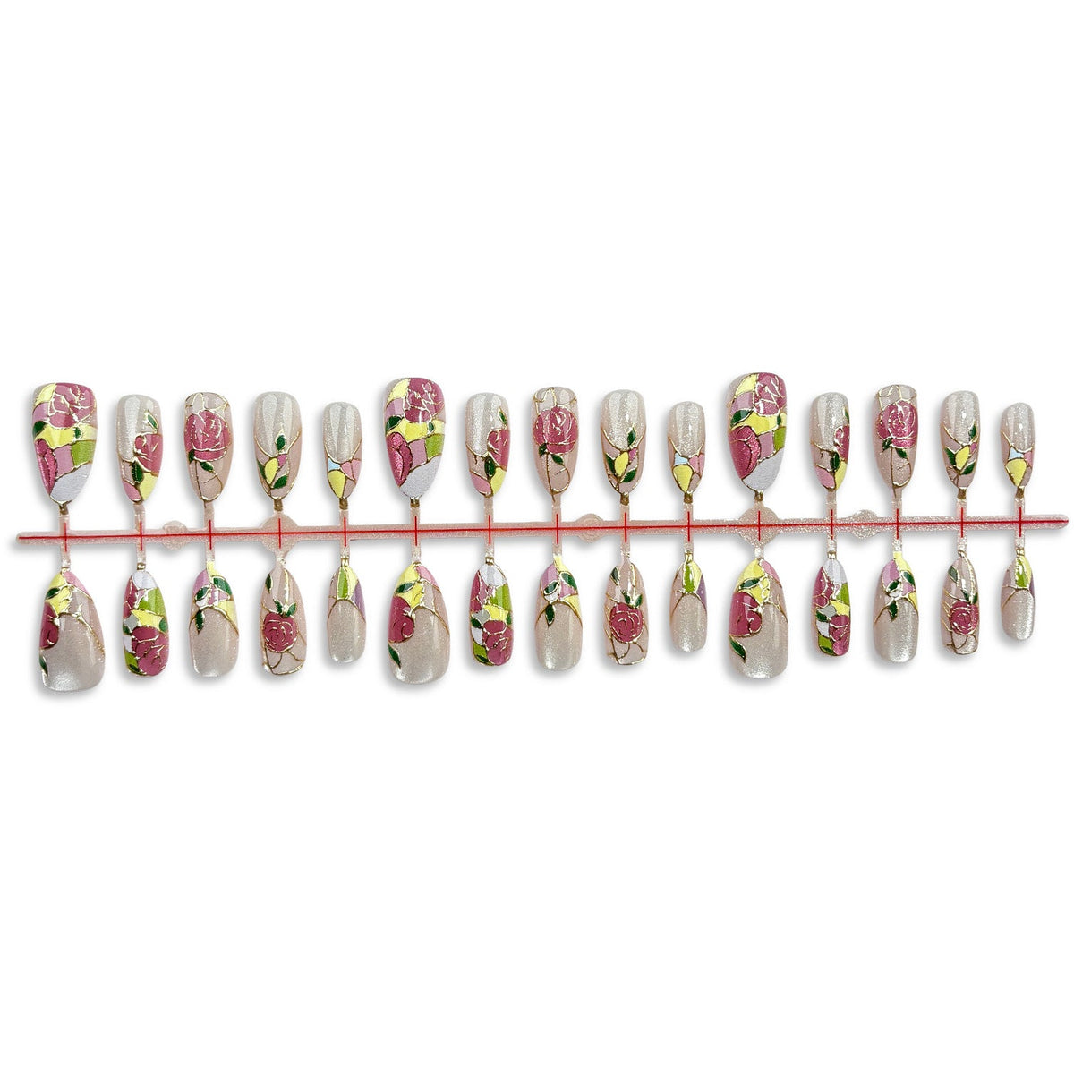 Floral Art Press-On Nail Kit — product view 5