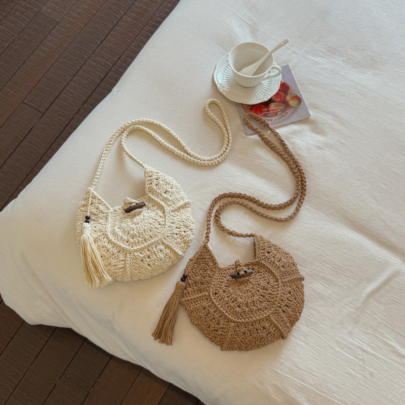 Handcrafted Macrame Bag LoungeYard — product view 2