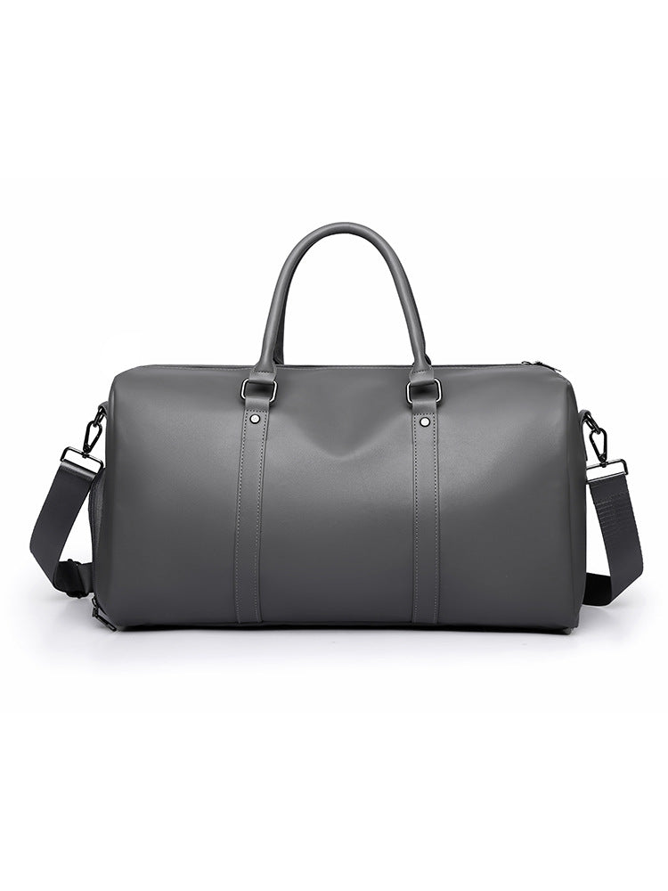 Stylish leather travel bag LoungeYard — product view 7