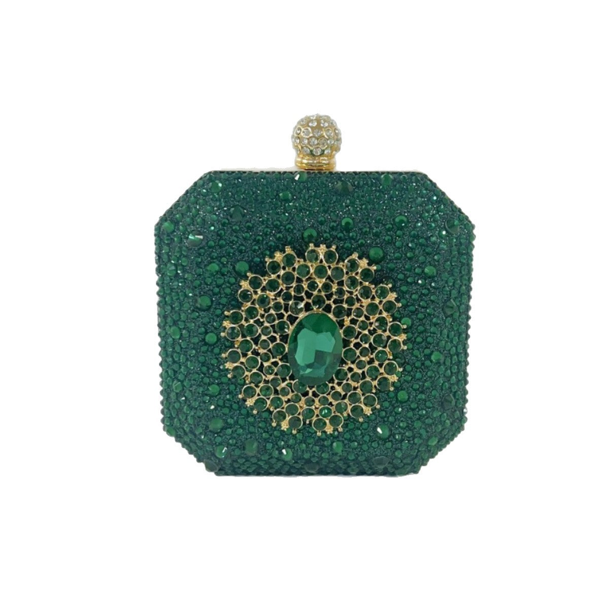 Dazzling Rhinestone-Embellished Clutch — product view 5