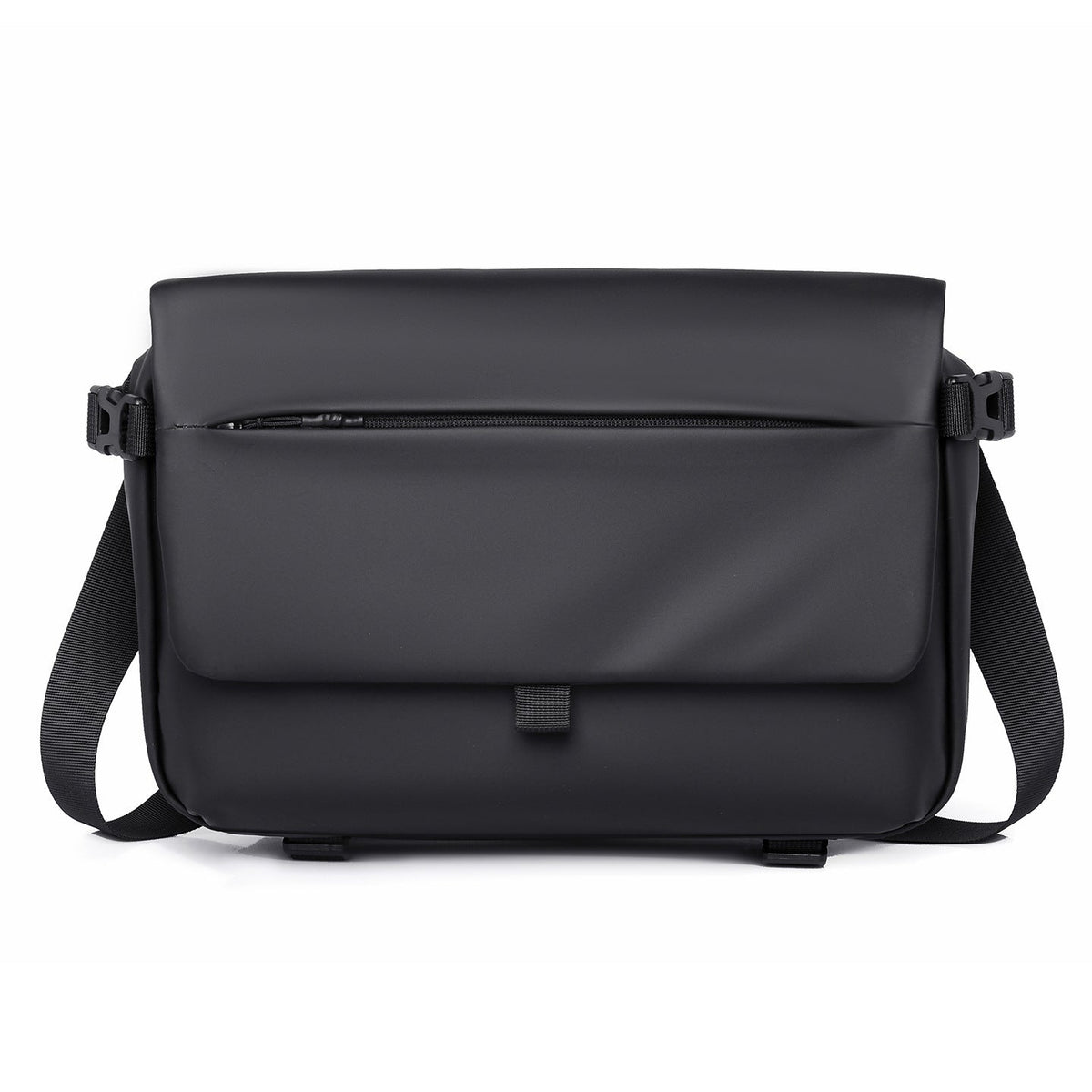 Messenger bag with versatile compartments and water-repellent material LoungeYard — product view 5