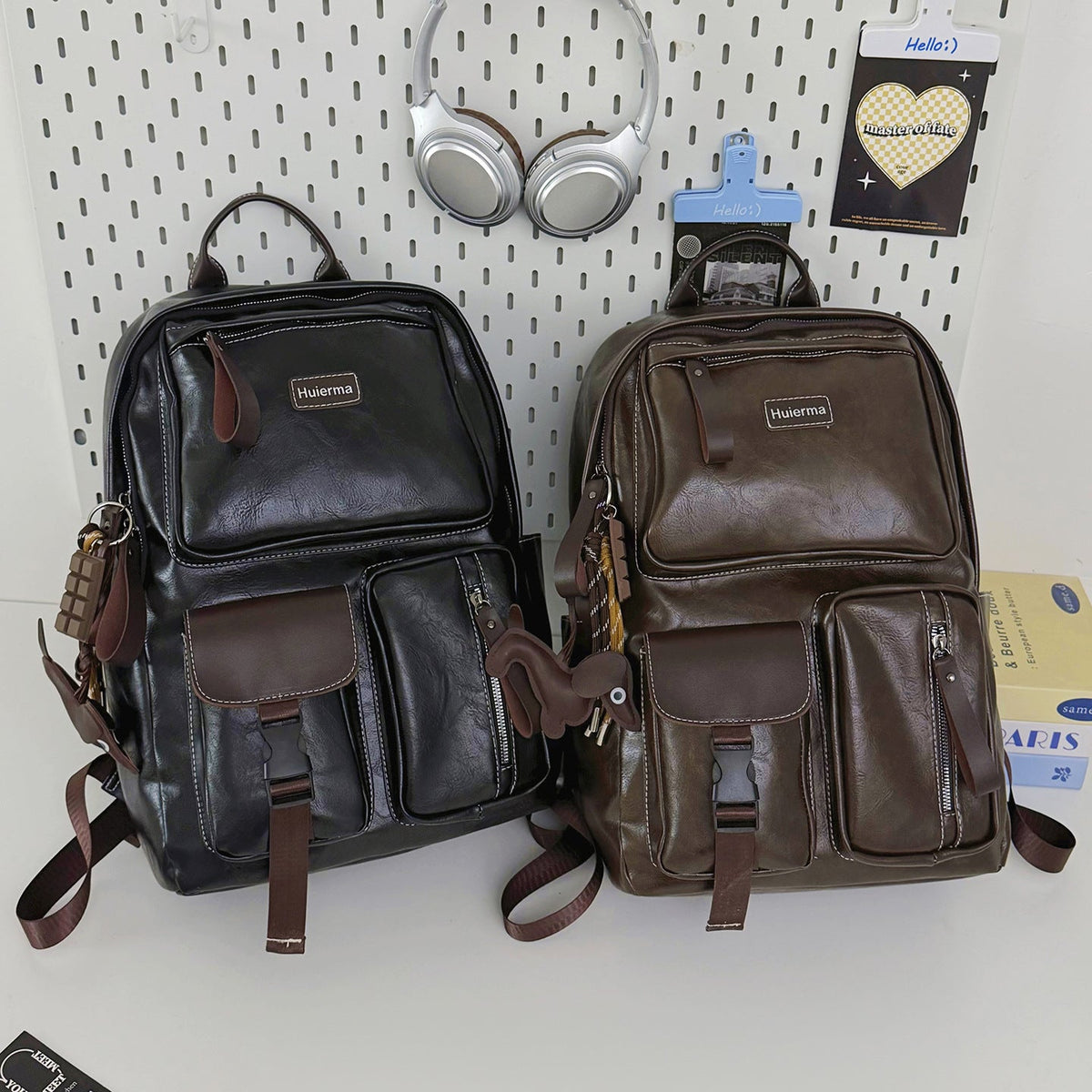 Multi-Compartment Functional Backpack LoungeYard — product view 4