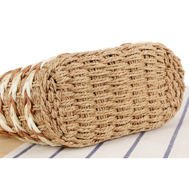 Braided Designer Handbag with Removable Shoulder Strap LoungeYard — product view 4