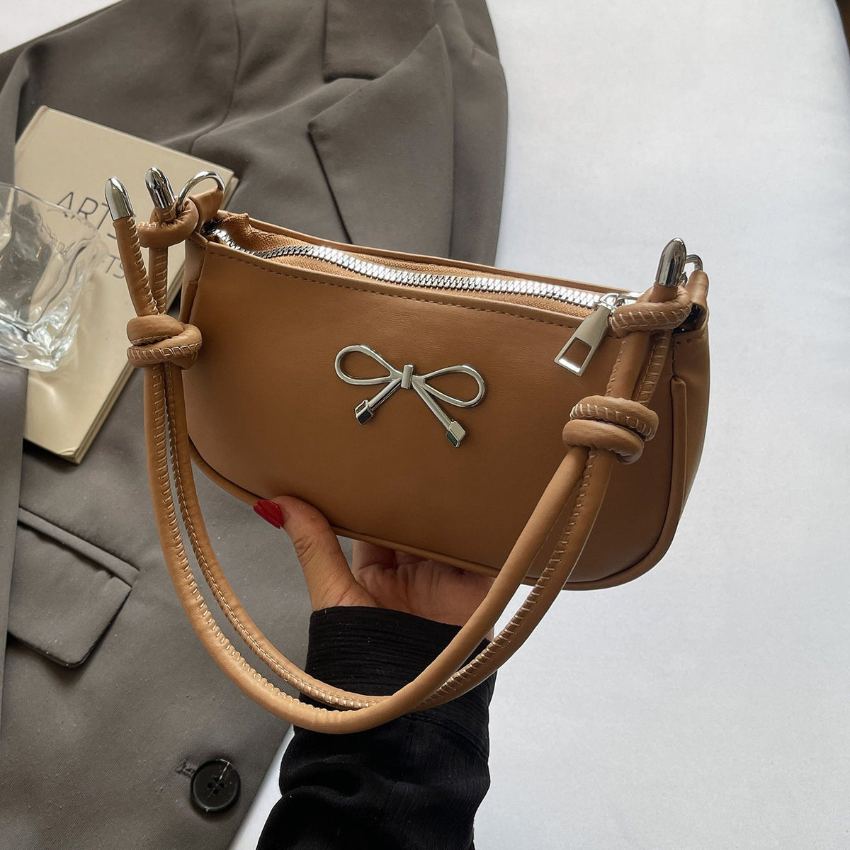 Elegant Textured Handbag — product view 6