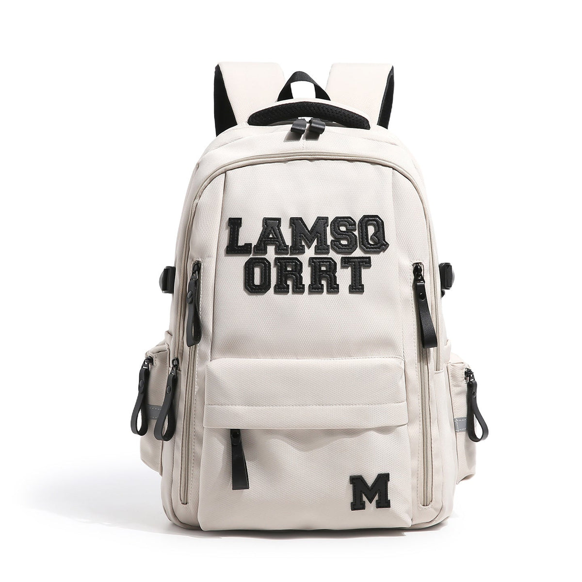Multi-Pocket Functional Laptop Backpack LoungeYard — product view 5
