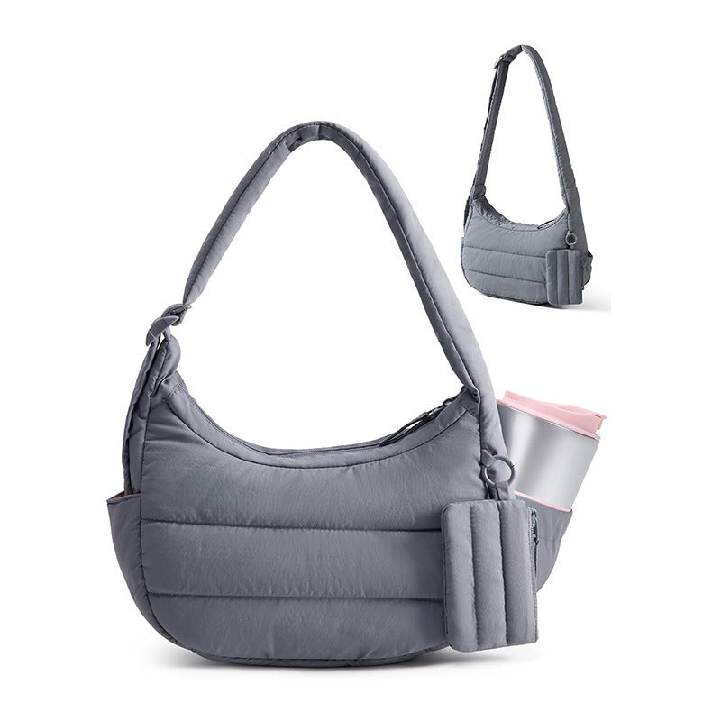 Comfortable shoulder bag with practical additional function LoungeYard — product view 7