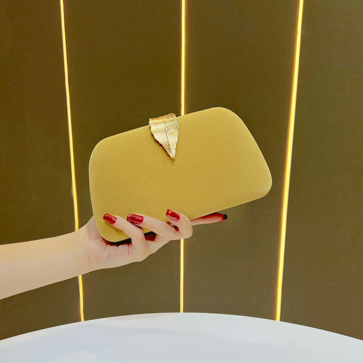 Elegant Velvet Evening Clutch — product view 7