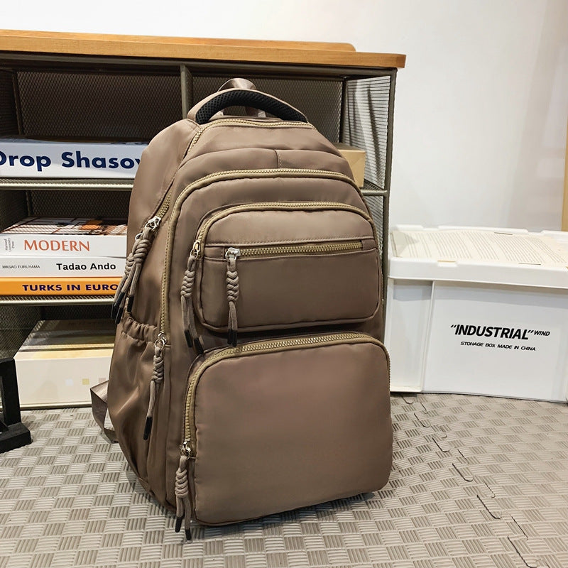 Leisure backpack with multiple compartments and ergonomic carrying system LoungeYard — product view 5