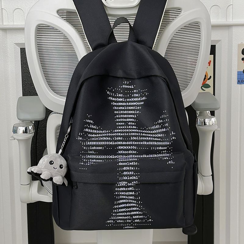 Modern graphic backpack LoungeYard — product view 1