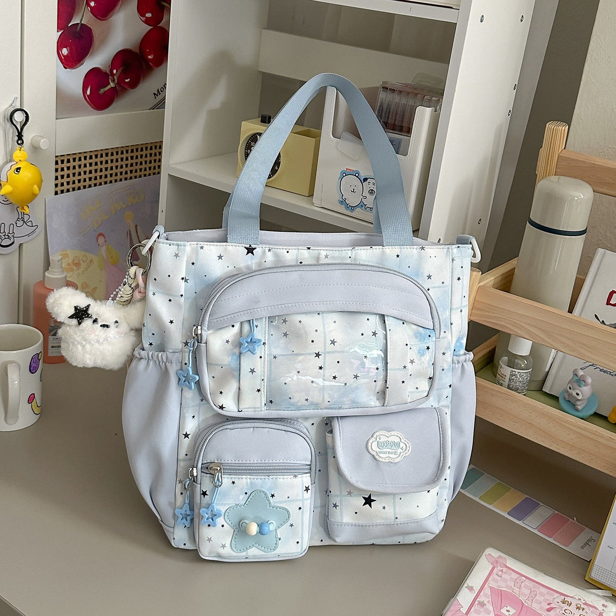 Multi-Pocket Adventure Tote Bag LoungeYard — product view 7