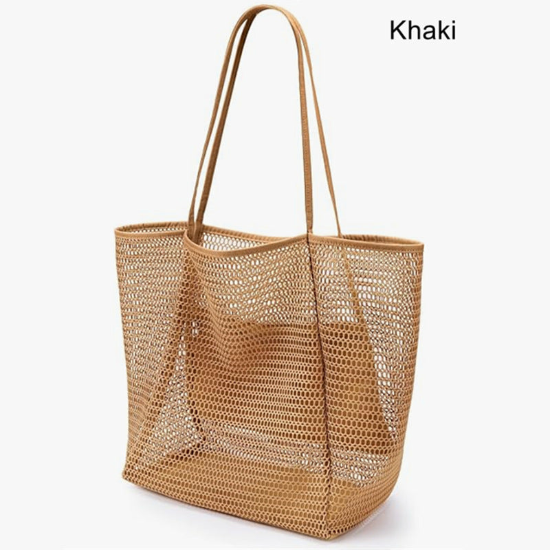 Spacious Mesh Beach Tote LoungeYard — product view 5