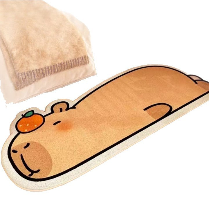 Cute Animal-Themed Bath Mat LoungeYard — product view 5