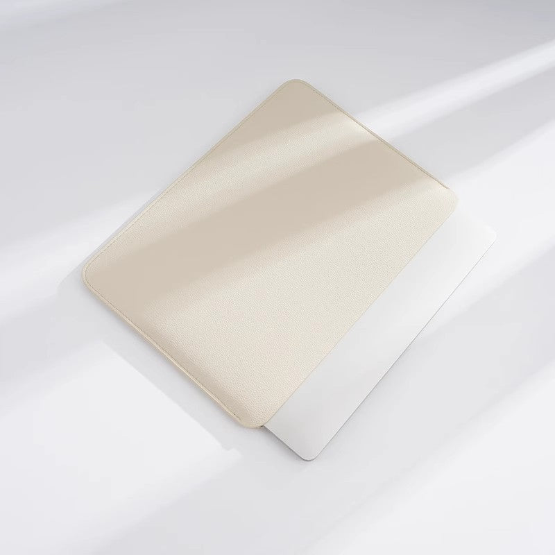 Premium Leather Laptop Sleeve LoungeYard — product view 3