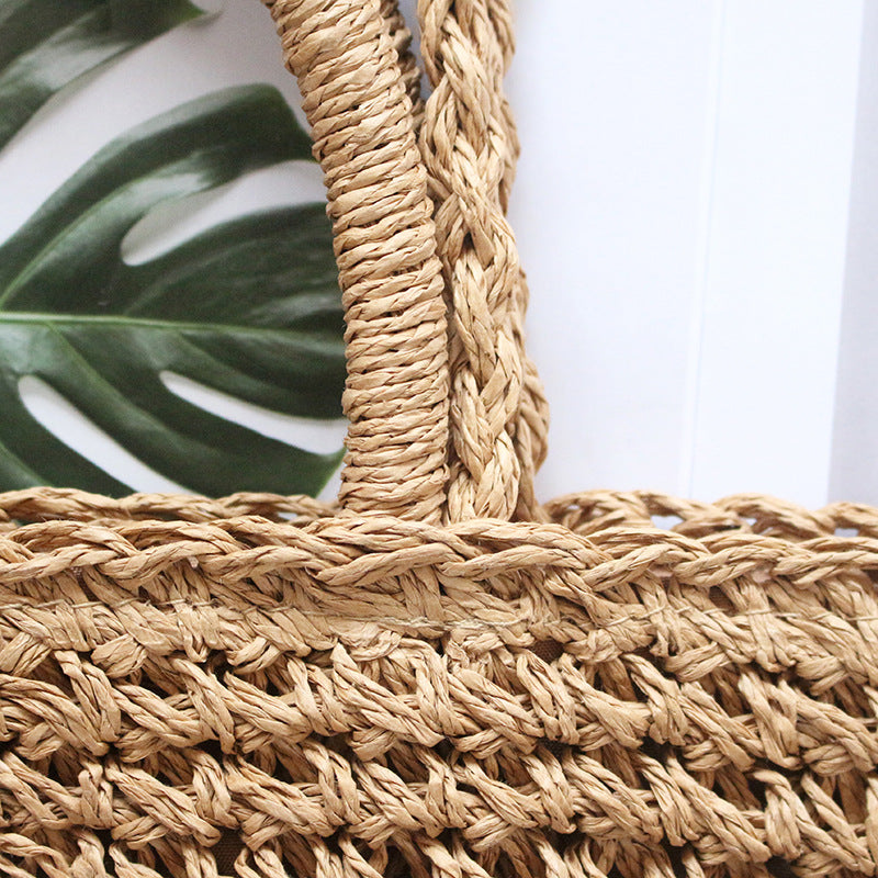 Braided Basket Bag LoungeYard — product view 3