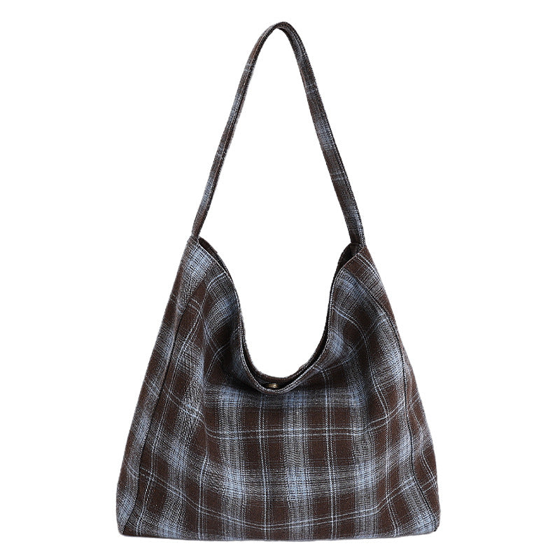 Casual Plaid Shoulder Bag — product view 6