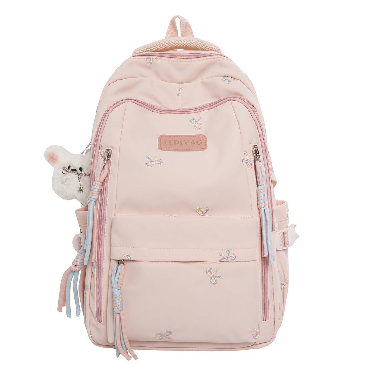 Embroidered Multi-Functional Backpack LoungeYard — product view 5