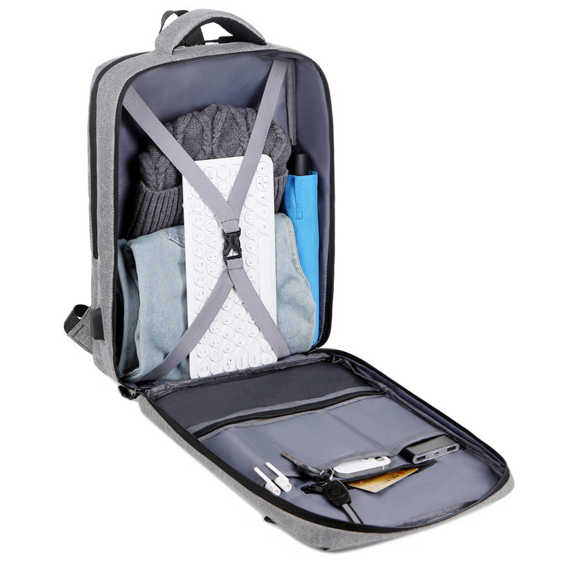 Sleek Professional Laptop Organizer Backpack LoungeYard — product view 3